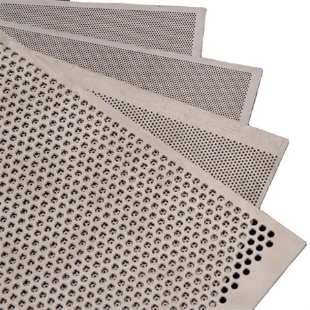 ASTM 444 Stainless Steel Perforated Plate