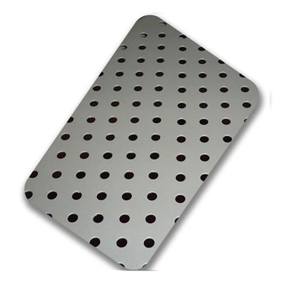 Ploča sa okruglim otvorom od nerđajućeg čelika